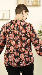 Blouse LYRA – vêtement grande taille femme Harmonist'yle