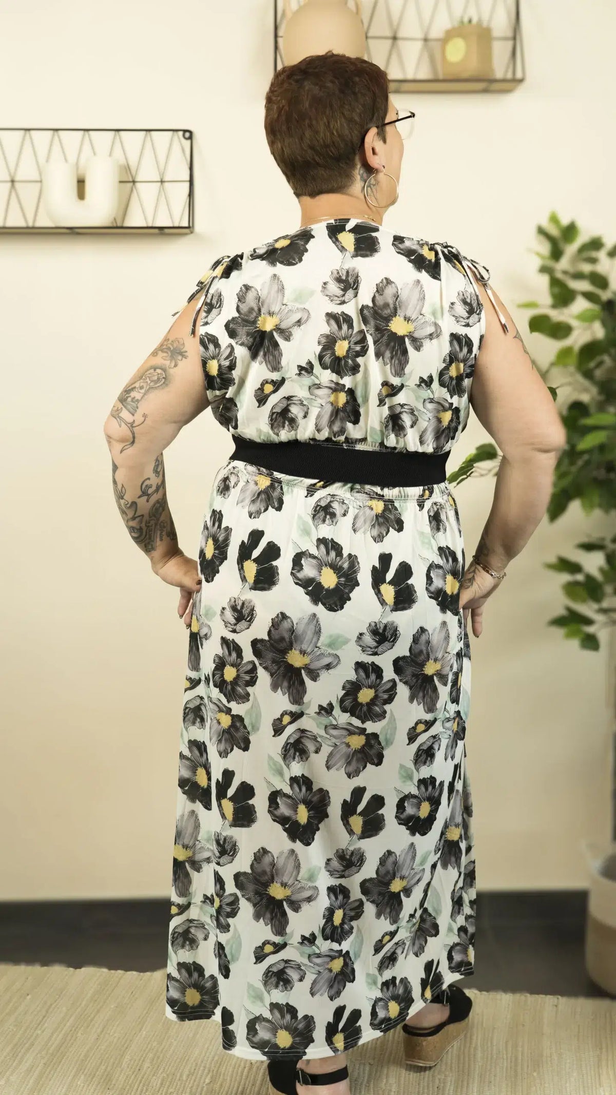 Robe NINA – vêtement grande taille femme Harmonist'yle