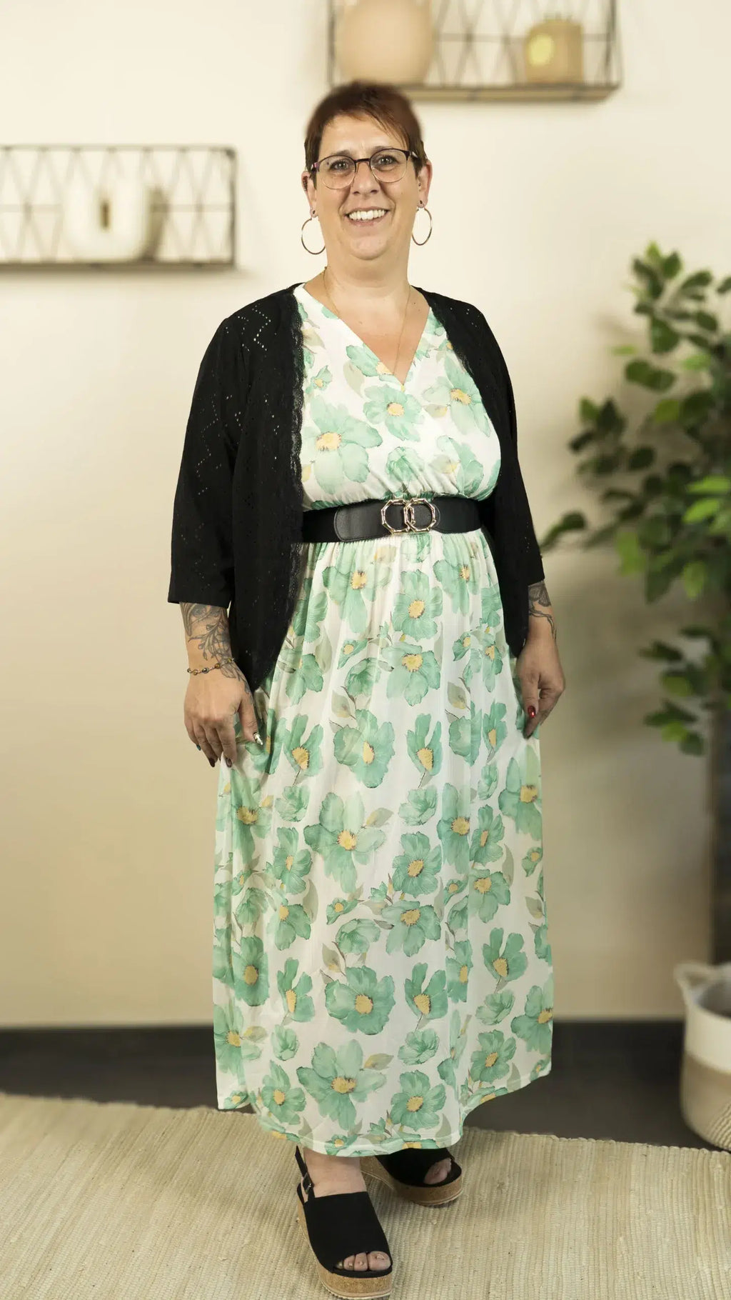 Robe NINA – vêtement grande taille femme Harmonist'yle