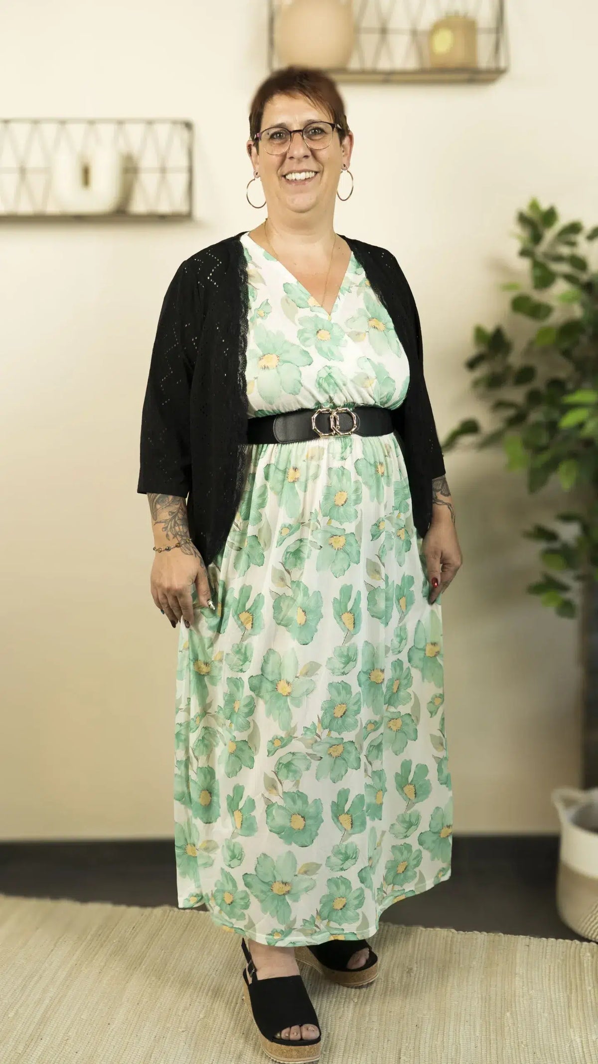 Robe NINA – vêtement grande taille femme Harmonist'yle