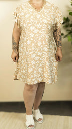 Robe courte CLÉO – vêtement grande taille femme Harmonist'yle
