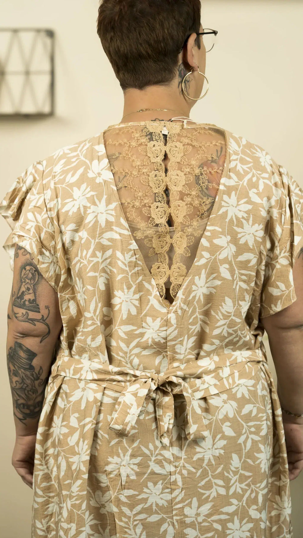 Robe courte CLÉO – vêtement grande taille femme Harmonist'yle