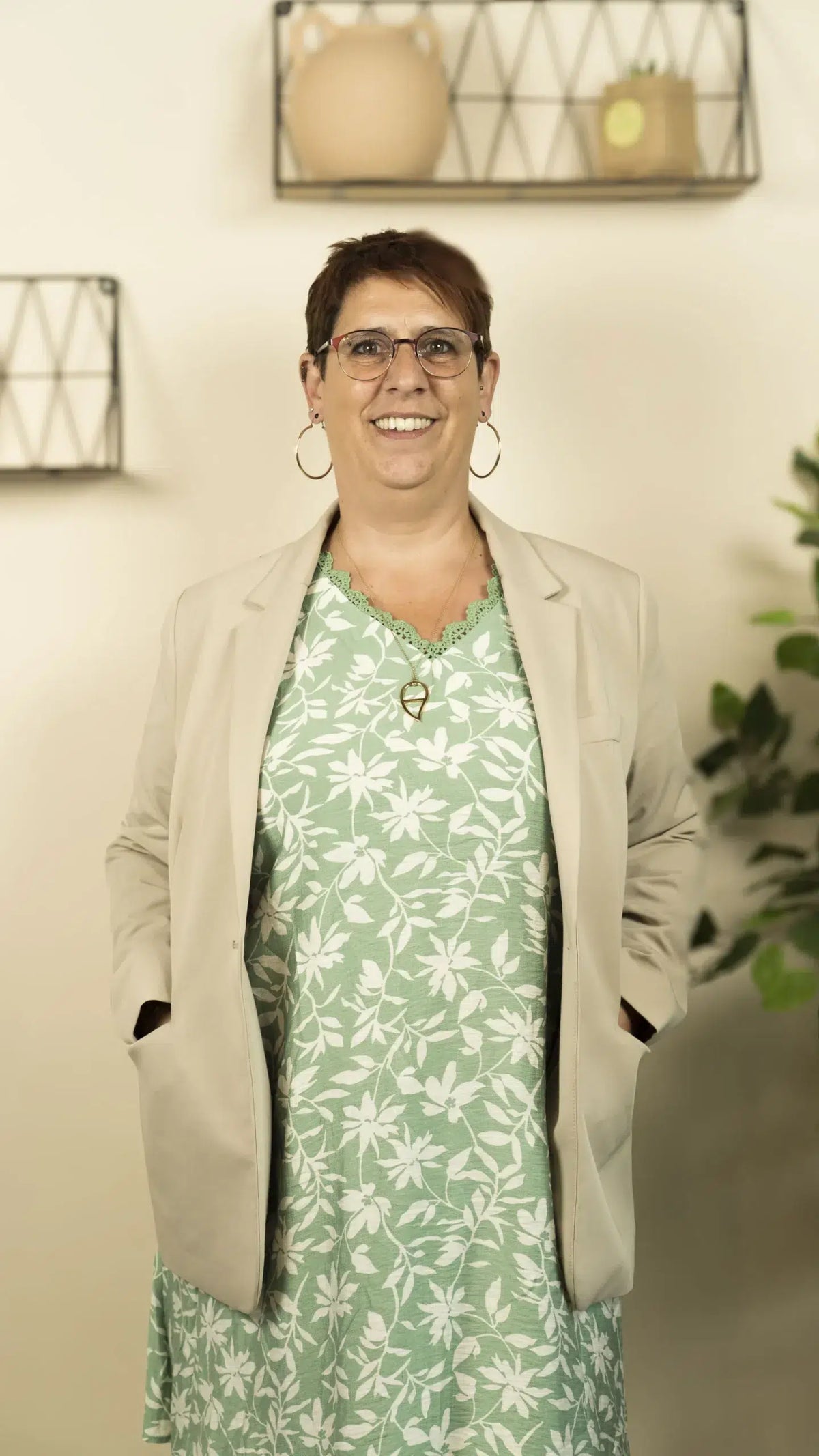 Robe courte CLÉO – vêtement grande taille femme Harmonist'yle