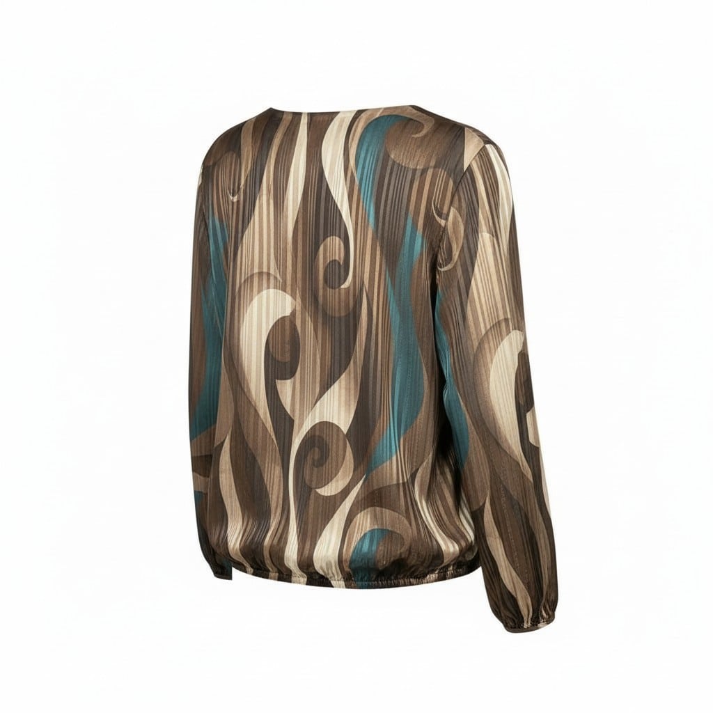 Blouse élégance IRIS – vêtement grande taille femme Harmonist'yle