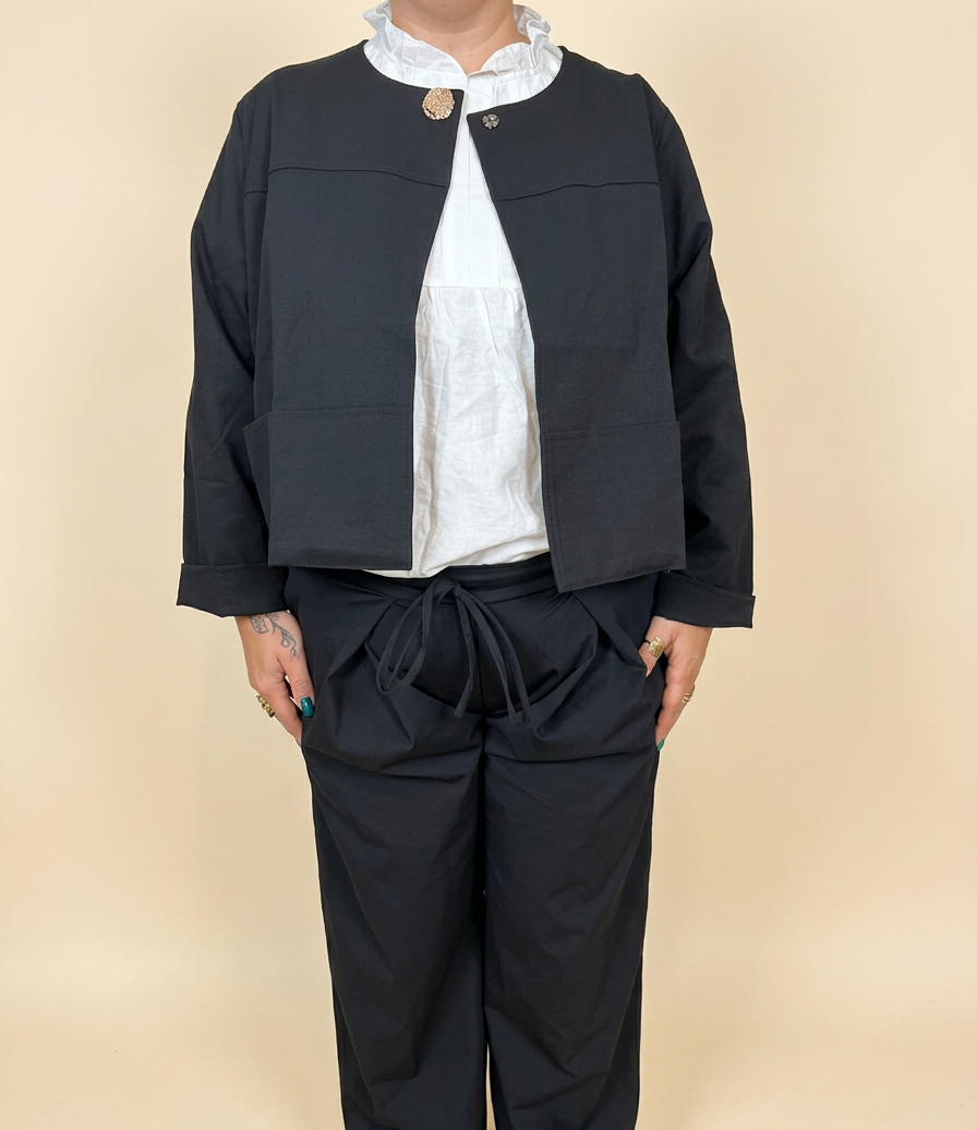Veste mi-saison KIRA – vêtement grande taille femme Harmonist'yle