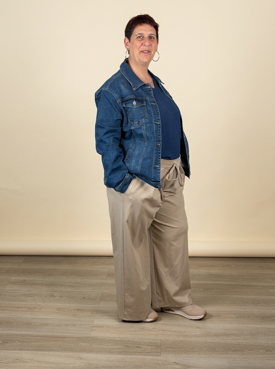 Pantalon NORA – vêtement grande taille femme Harmonist'yle