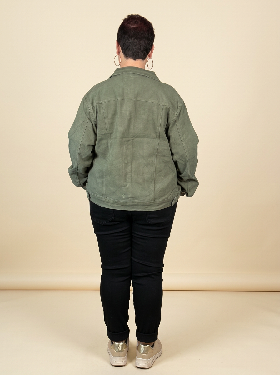 Jean noir LILA – vêtement grande taille femme Harmonist'yle