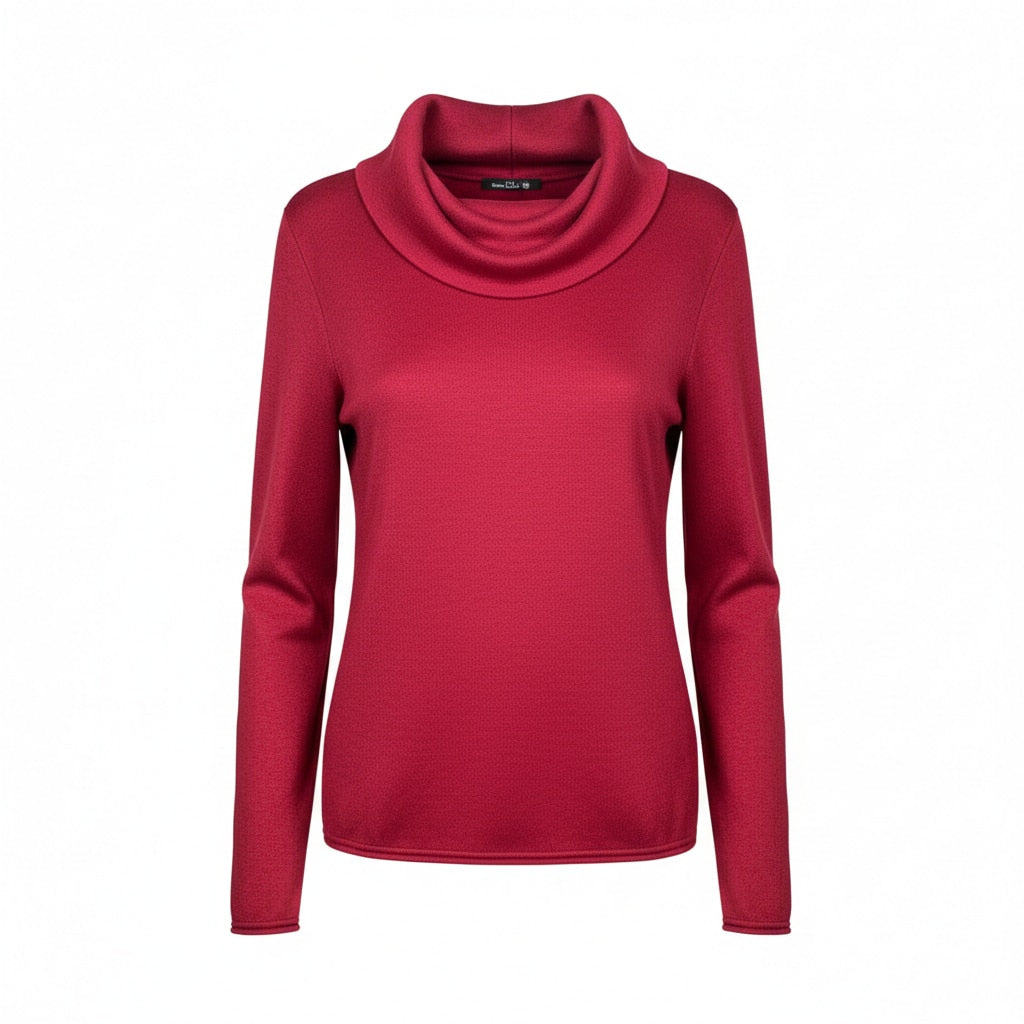 Pull col roulé NOEMIE – vêtement grande taille femme Harmonist'yle