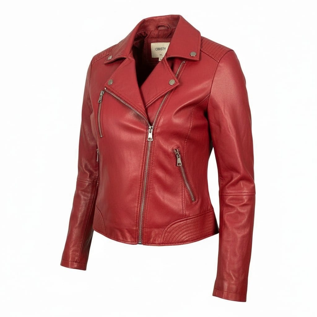Perfecto REBEL en simili cuir – vêtement grande taille femme Harmonist'yle