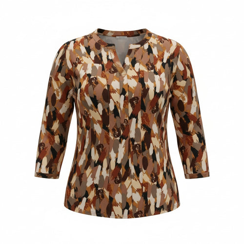 Blouse IMOGÈNE – vêtement grande taille femme Harmonist'yle