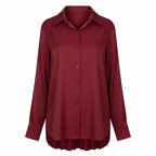 Chemise PLISSIA dos plissé – vêtement grande taille femme Harmonist'yle