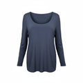 Top BASIC LOU col carré – vêtement grande taille femme Harmonist'yle