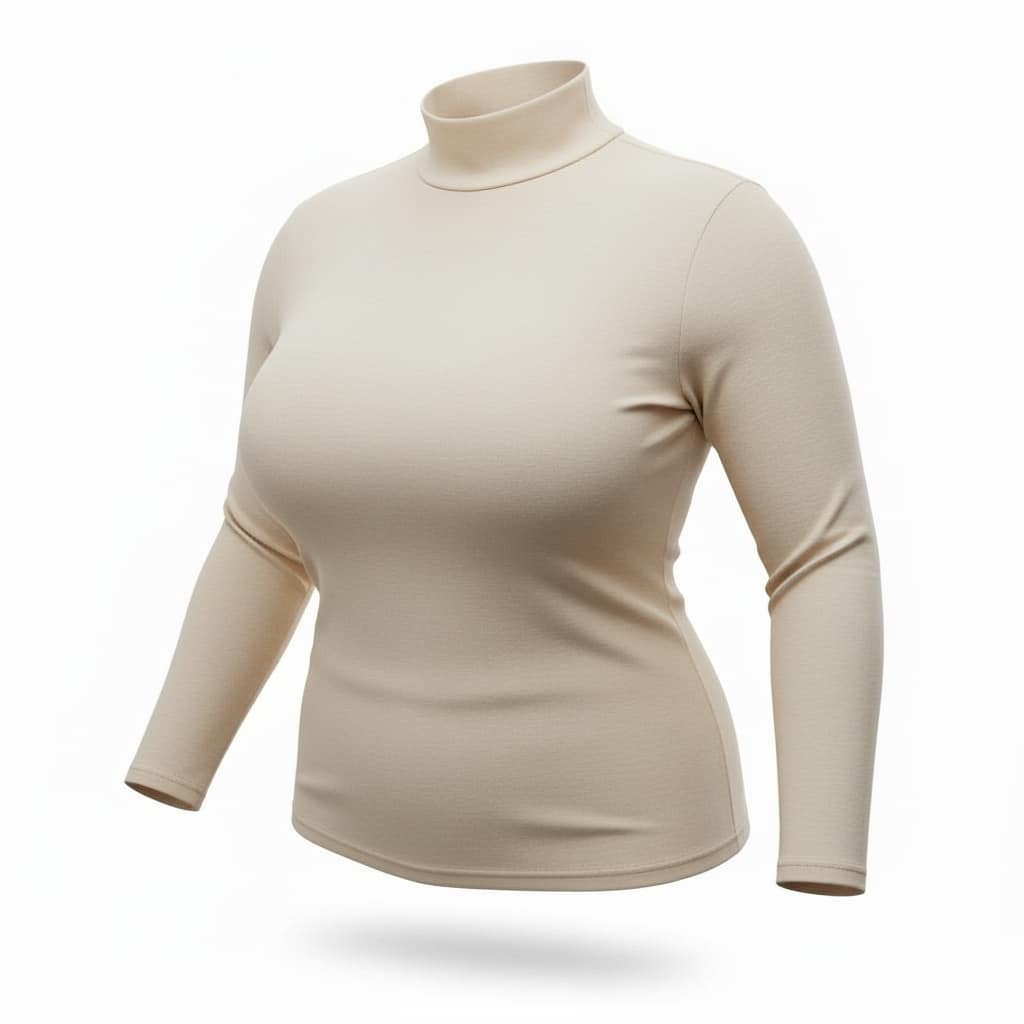 T-shirt manches longues ESSENTIAL – vêtement grande taille femme Harmonist'yle