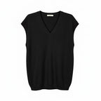 Pull débardeur NOVA col V – vêtement grande taille femme Harmonist'yle