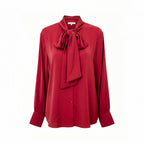 Chemise CHARLINE col châle – vêtement grande taille femme Harmonist'yle