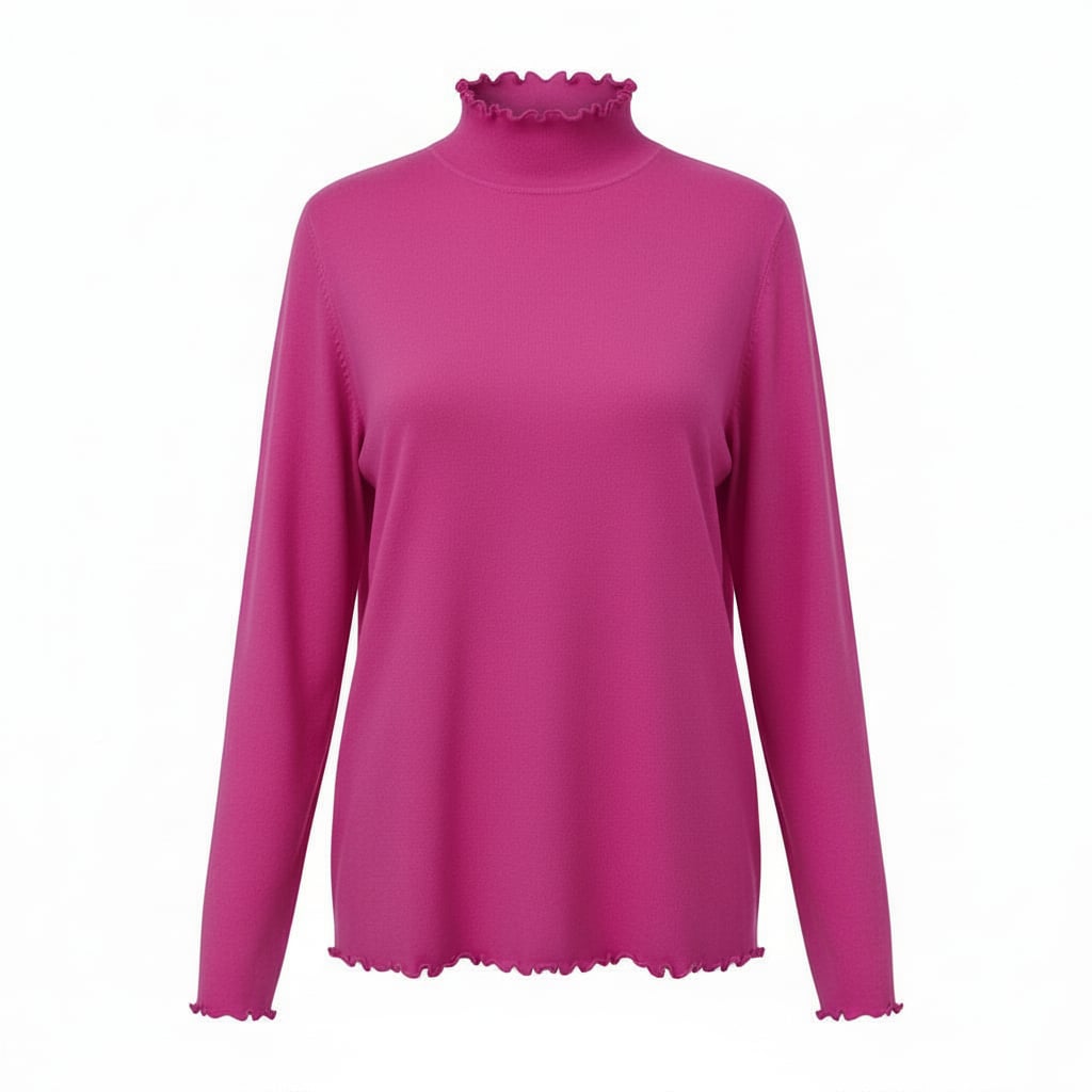 Pull col montant COZY – vêtement grande taille femme Harmonist'yle