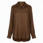 Chemise PLISSIA dos plissé – vêtement grande taille femme Harmonist'yle