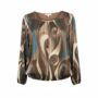Blouse élégance IRIS grande taille femme - Harmonistyle