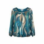 Blouse élégance IRIS grande taille femme - Harmonistyle