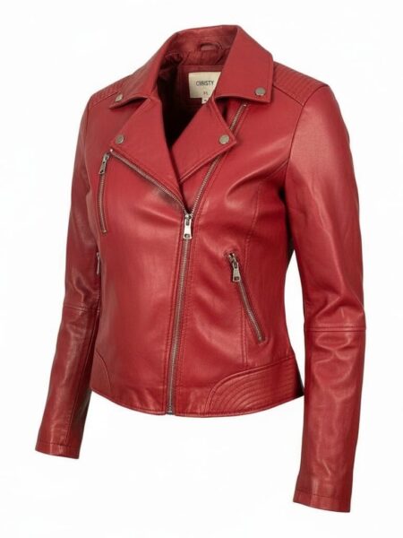 Perfecto REBEL en simili cuir grande taille femme - Harmonistyle