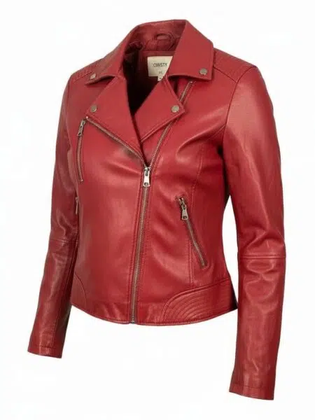 Perfecto REBEL en simili cuir grande taille femme - Harmonistyle