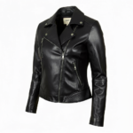 Perfecto REBEL en simili cuir grande taille femme - Harmonistyle