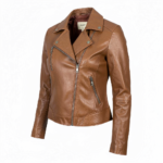 Perfecto REBEL en simili cuir grande taille femme - Harmonistyle