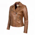 Perfecto REBEL en simili cuir grande taille femme - Harmonistyle