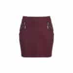 Jupe droite SUÉDA grande taille femme - Harmonistyle