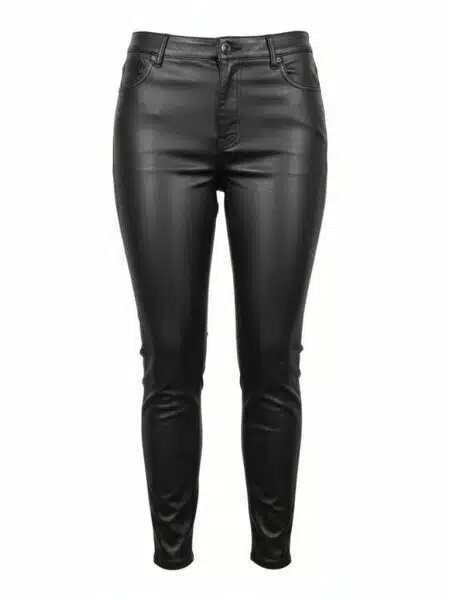 Pantalon simili cuir ROCKA grande taille femme - Harmonistyle