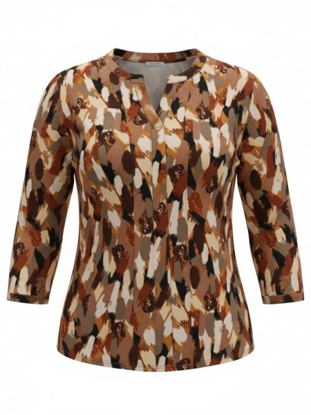 Blouse IMOGÈNE grande taille femme - Harmonistyle
