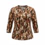 Blouse IMOGÈNE grande taille femme - Harmonistyle