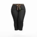 Pantalon carotte CARMEN grande taille femme - Harmonistyle