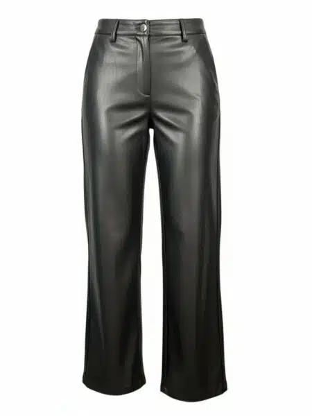 Pantalon simili cuir BLACKY grande taille femme - Harmonistyle