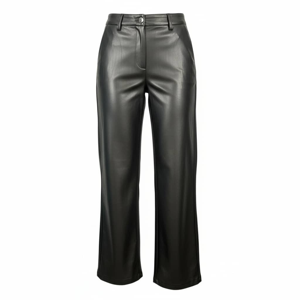 Pantalon simili cuir BLACKY grande taille femme - Harmonistyle