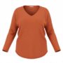 Pull col V VERA grande taille femme - Harmonistyle