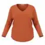 Pull col V VERA grande taille femme - Harmonistyle