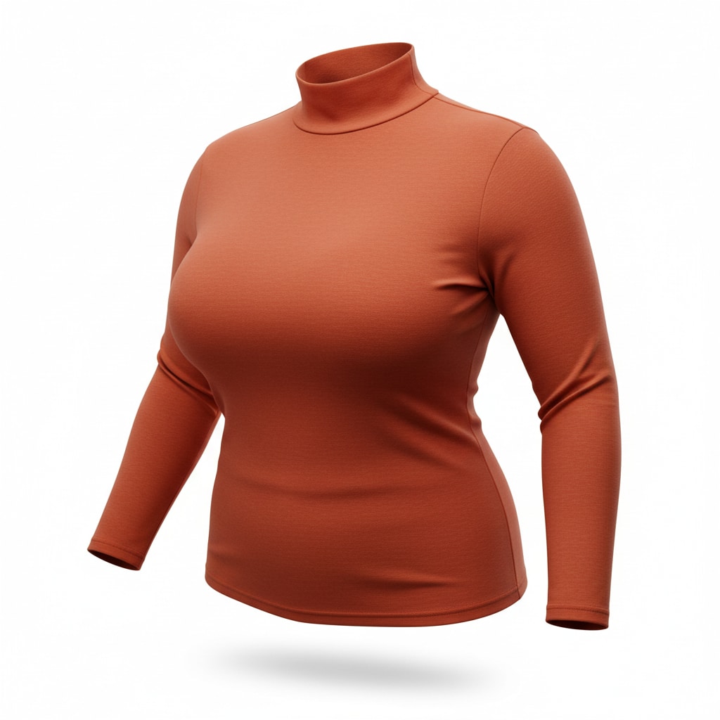 T-shirt manches longues ESSENTIAL grande taille femme - Harmonistyle