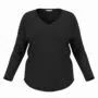 Pull col V VERA grande taille femme - Harmonistyle