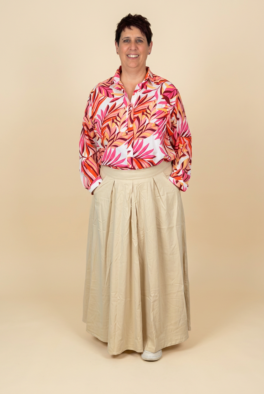 Chemise ALMA flushia